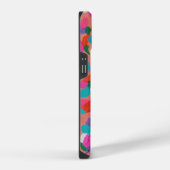 サンゴ礁アブストラクト iPhoneケース (右側面)