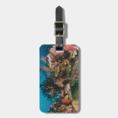サンゴ礁カスタム荷物タグ ラゲッジタグ (正面縦)