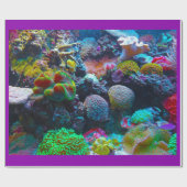 サンゴ礁カラフル海包装紙 ラッピングペーパー (フラット)