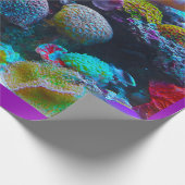 サンゴ礁カラフル海包装紙 ラッピングペーパー (角)