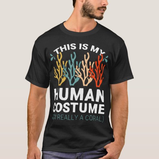 サンゴ礁ダイバー保護生物学者 フーマ Tシャツ (正面)