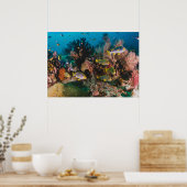 サンゴ礁ポスター ポスター (キッチン)