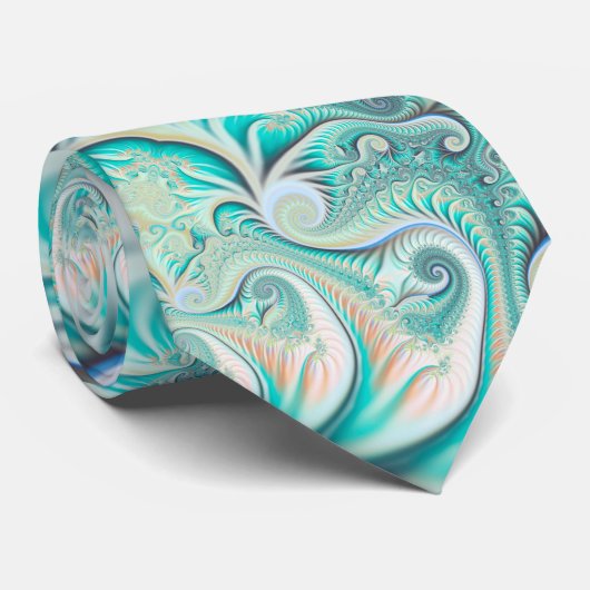 サンゴ礁曼荼羅 ネクタイ (ロール)