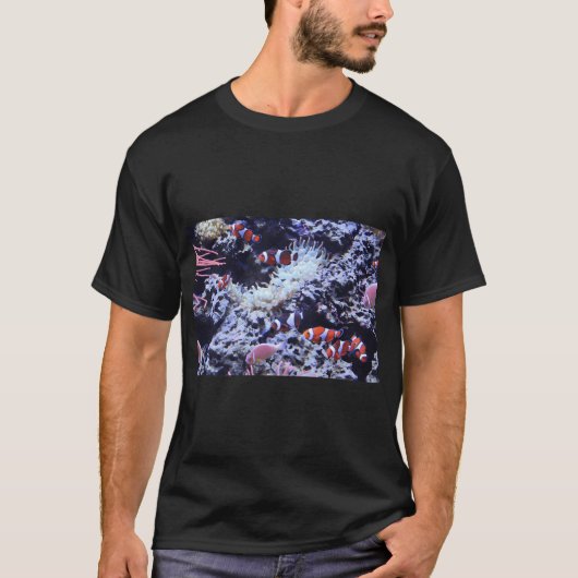 サンゴ礁水槽ライフ Tシャツ (正面)