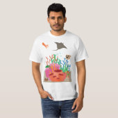サンゴ礁 Tシャツ (正面フル)