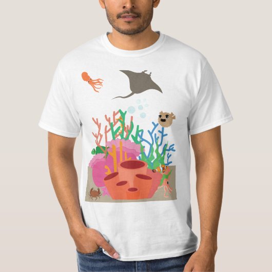 サンゴ礁 Tシャツ (正面)