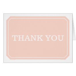 サンゴ簡易エレガントサンキューカード