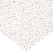 サンゴ紙吹雪水彩網点テーブルランナー ミディアムテーブルランナー (コーナー)