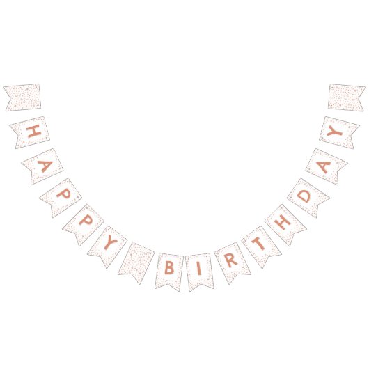 サンゴ紙吹雪水彩網点群旗 バンティングフラッグ (全)