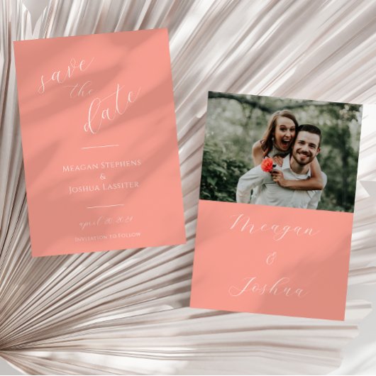 サンゴ結婚の写真 セーブザデート