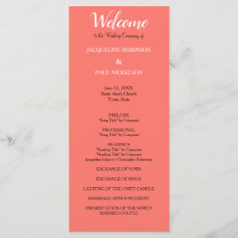 サンゴ結婚式 プログラム