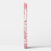 サンゴ美しい：水中パターンワンダーランド。 Case-Mate iPhoneケース (裏面 / 左)