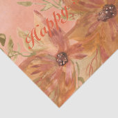 サンゴ花デザイン 薄葉紙 (詳細)