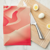 サンゴ花 キッチンタオル (四つ折り)