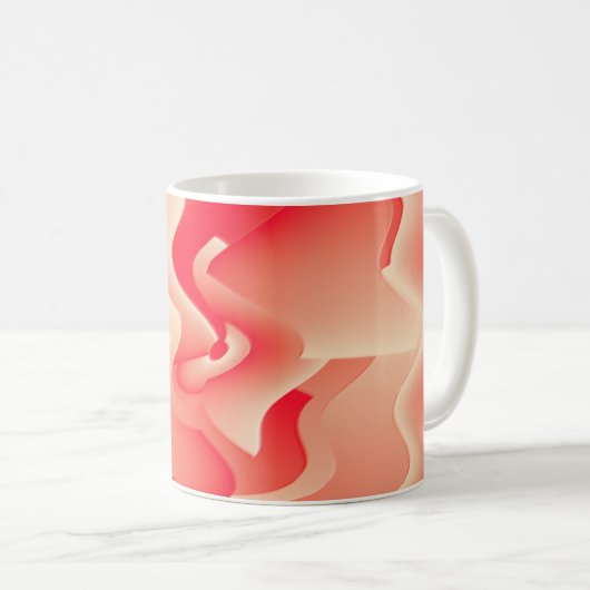サンゴ花 コーヒーマグカップ (正面右)