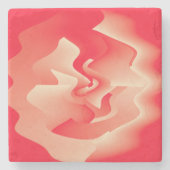 サンゴ花 ストーンコースター (正面)