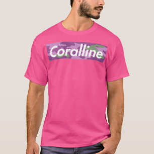 サンゴ藻類パープルグリーンリーフ水族館 Tシャツ