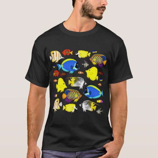 サンゴ魚 3 Tシャツ (正面)