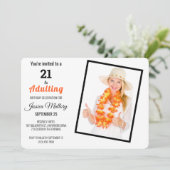 サンゴ21と姦淫21歳の誕生日パーティー 招待状 (スタンド正面)