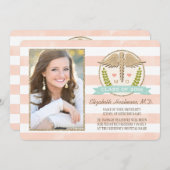 サンゴ·アクアカデュース医学校卒業 招待状 (正面/裏面)