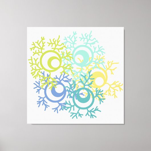 サンゴ キャンバスプリント (正面)