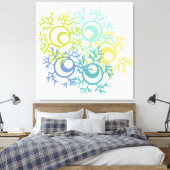 サンゴ キャンバスプリント (インサイチュ (寝室))