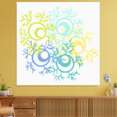 サンゴ キャンバスプリント (インサイチュ (リビング))