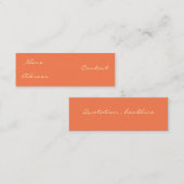 サンゴ スキニー名刺 (正面/裏面)