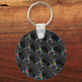 サンゴ – Mandelbrot キーホルダー (正面)