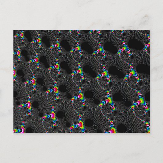 サンゴ – Mandelbrot ポストカード (正面)
