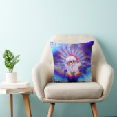 サンサイケデリックタ装飾用クッション クッション (椅子)