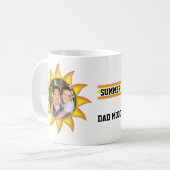 サンサマーパパムードファーザーズデイコーヒーマグ コーヒーマグカップ (正面左)