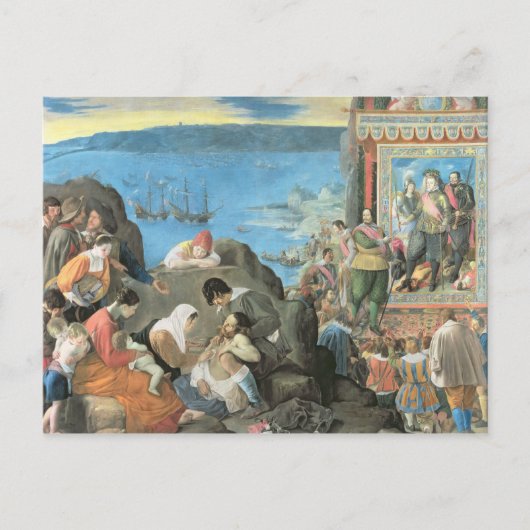 サンサルバドル湾の回復 ポストカード (正面)