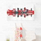 サンサルバドールエルサルバドルスカイライン 横断幕 (インサイチュ)