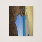 サンサルバフランスのドル島の湾に洞窟 ジグソーパズル (縦)