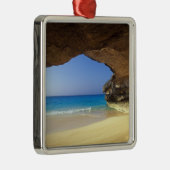 サンサルバフランスのドル島の湾に洞窟 メタルオーナメント (右)