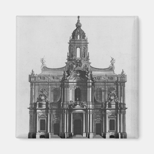 サンサルピス教会の計画 マグネット (正面)