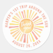 サンサンサンキュー ラウンドシール (正面)