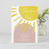 サンサンサンシャインガールズファースト誕生日招待状 招待状 (スタンド正面)