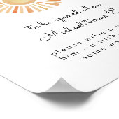 サンサンサンシャインファースト誕生日タイムカプセル ポスター (角)