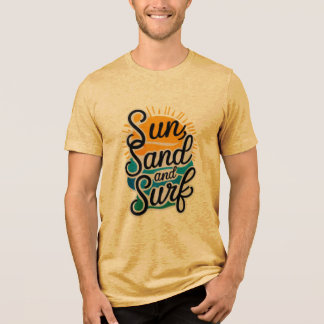 サンサンドとサーフ トライブレンドTシャツ