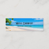 サンサンド&サーフトロピカルビーチ スキニー名刺 (正面)