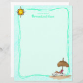 サンサンド&セレニティアンライン紙シート (正面/裏面)