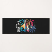 サンサンド&ドリンクを手にビーチクルーズ ヨガマット (正面(横))