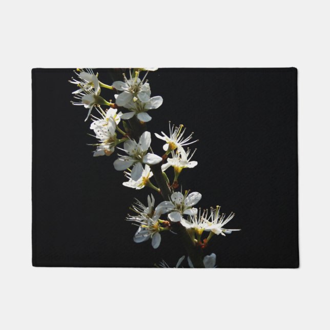 サンザシの花の丘 ドアマット (正面)