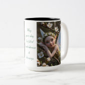 サンザシの花フェアリー ツートーンマグカップ (正面右)