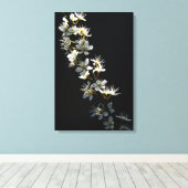 サンザシの花16x24 (40x60cm)ワッカ キャンバスプリント (インサイチュ (ウッドフロア))