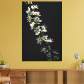 サンザシの花40x60 (100x150cm)ワcnm キャンバスプリント (インサイチュ (リビング))