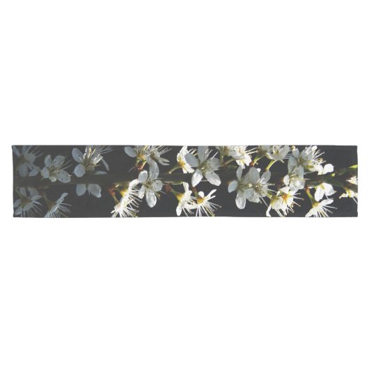 サンザシの花 ショートテーブルランナー (横)