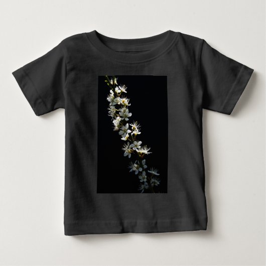 サンザシの花iccna ベビーTシャツ (正面)
